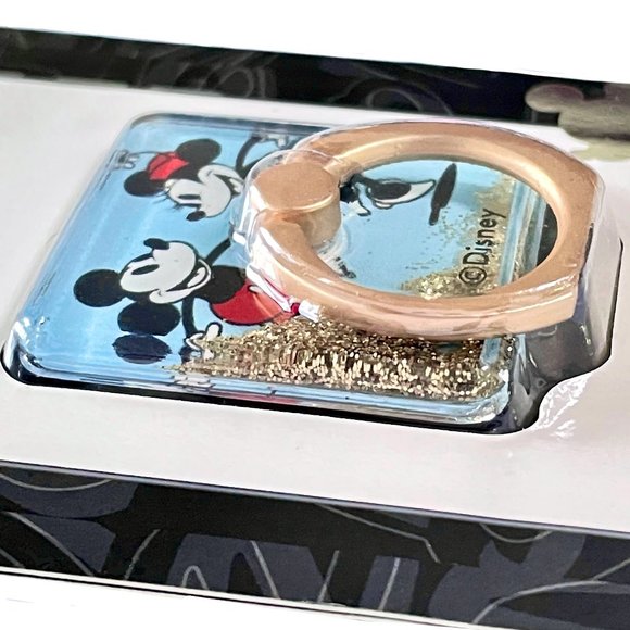 🆕 MICKEY + MINNIE MOUSE PHONE HAND RING GRIP & KICKSTAND ~ 360 Rotation - Picture 2 of 4